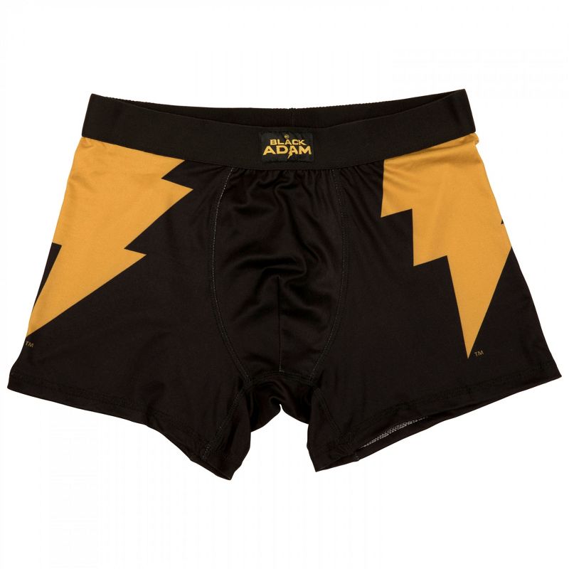 Mens DC Comics Black Adam Logo Underwear Boxer Briefs - Medium (32-34)