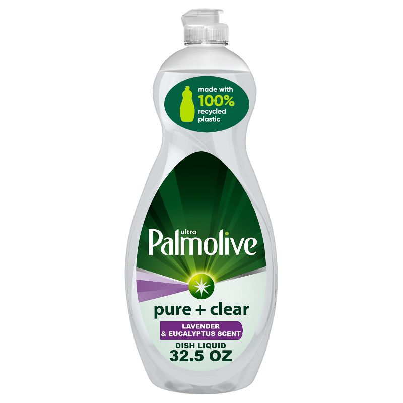 Palmolive Ultra Pure + Clear Liquid Dish Soap - Lavender and Eucalyptus - 32.5 fl oz