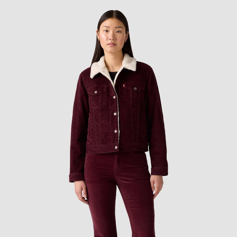 Levi's® Women's Original Trucker Jacket - Merlot XS