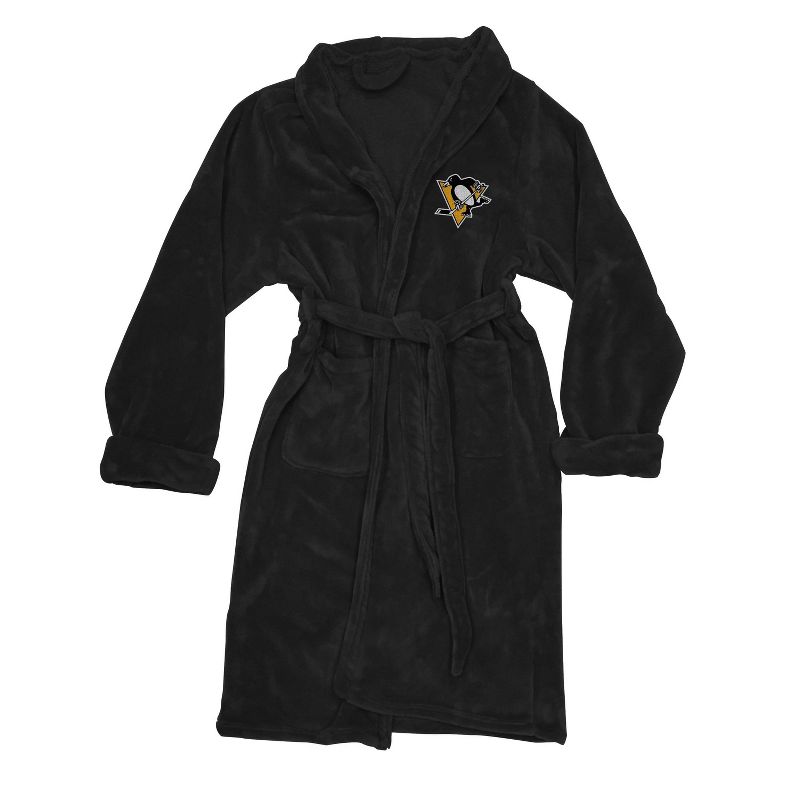 NHL Pittsburgh Penguins Silk Touch Bathrobe