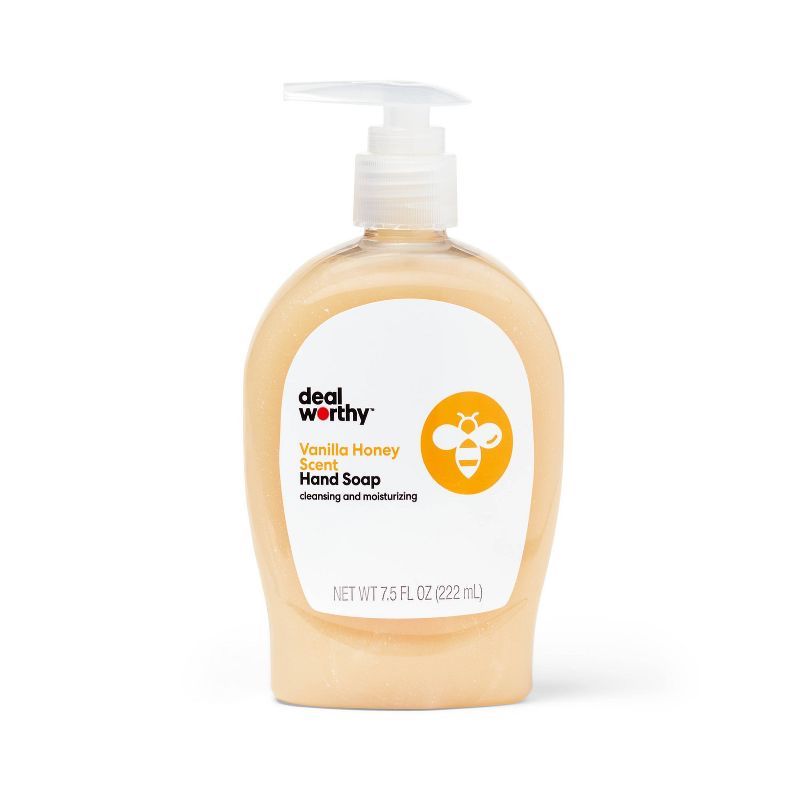 Gel Hand Soap - Vanilla Honey - 7.5oz - Dealworthy™