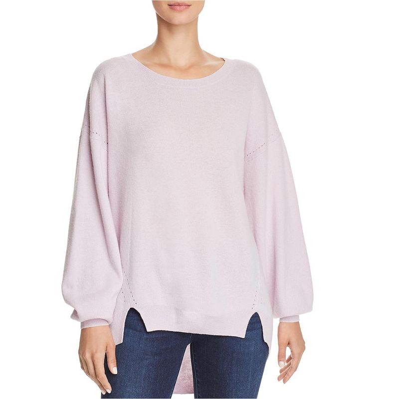 Joie Womens Solid Pullover Sweater, ltpur, Small