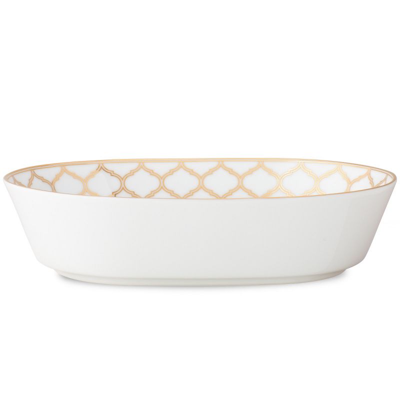 Noritake Eternal Palace Gold Oval Vegetable Serving Bowl