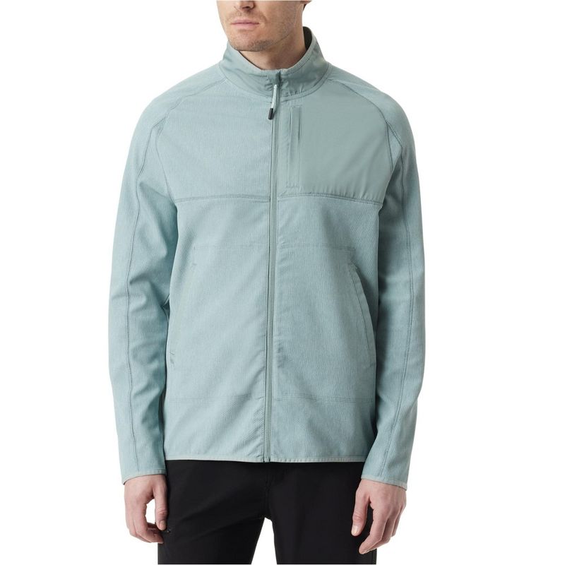 BASS OUTDOOR Mens Trail Windbreaker Jacket, blue, Small