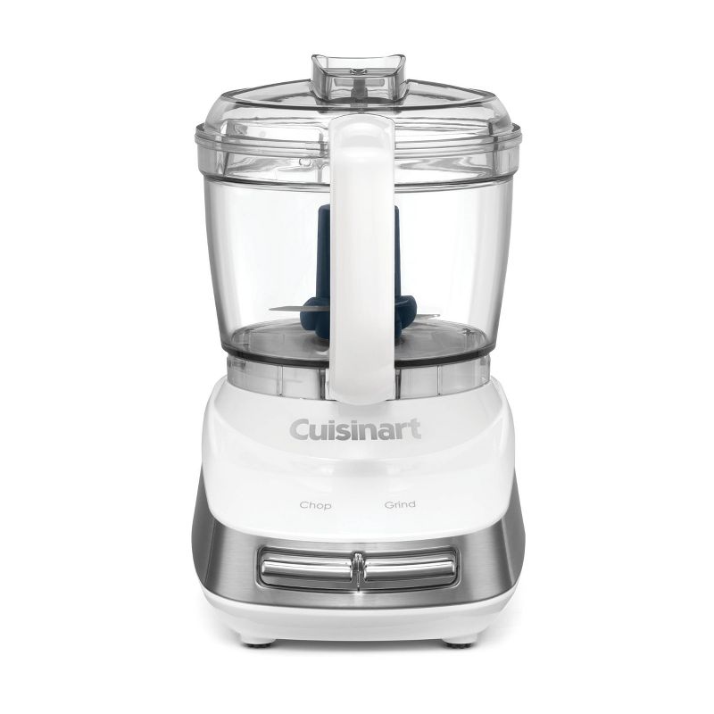 Cuisinart Core Custom 4-Cup Mini Chopper - White - MCH-4: Small Food Processor, 2-Speed, Stainless Steel Blades, BPA-Free
