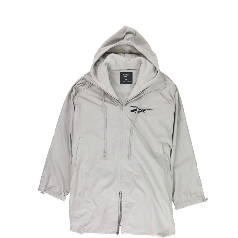 Reebok Mens R x Juun.J Windbreaker Jacket, jjstealthgrey, X-Small