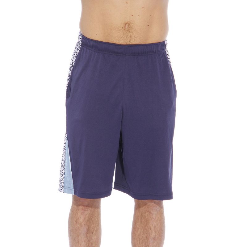 77924-Navy-XL At The Buzzer Athletic Basketball Shorts for Men