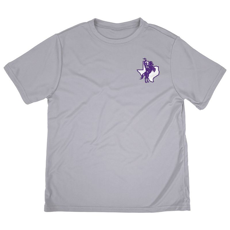 Boys' Tarleton State University Sport T-Shirt Left Chest Logo Athletic Heather X Small