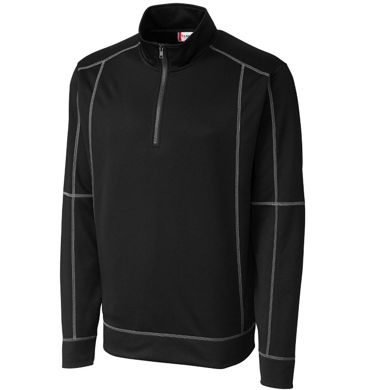 Clique Men's Helsa Half Zip Jacket - Black - M