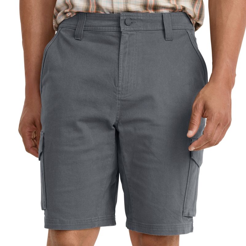 Jockey Outdoors by Luke Bryan Men's 10" Rugged Cargo Short 38 Battleship Grey