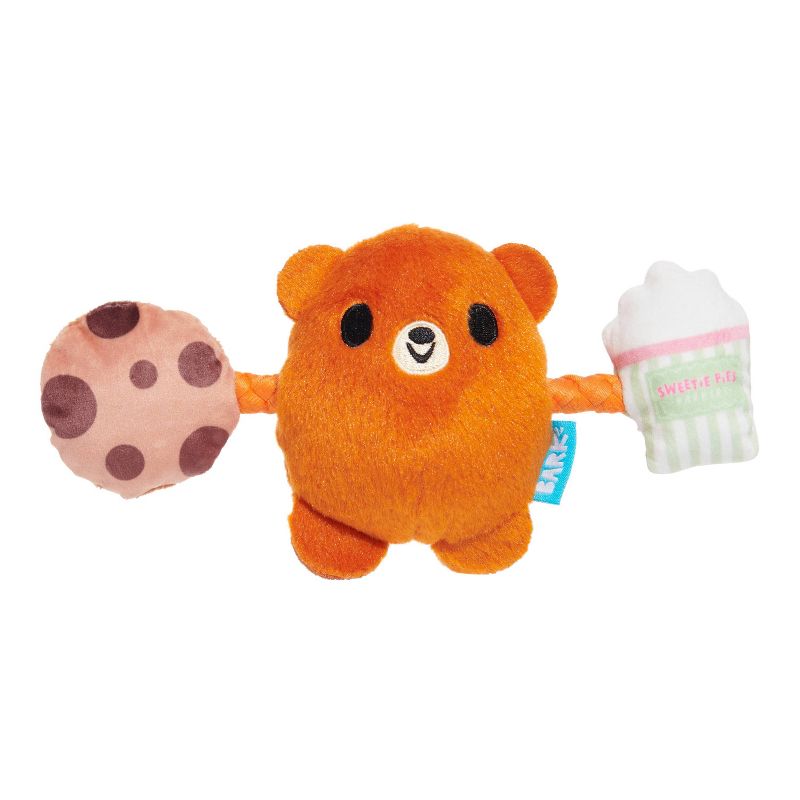 BARK Sweetie Pies Barkery Cub of Coffee Animal Dog Toy