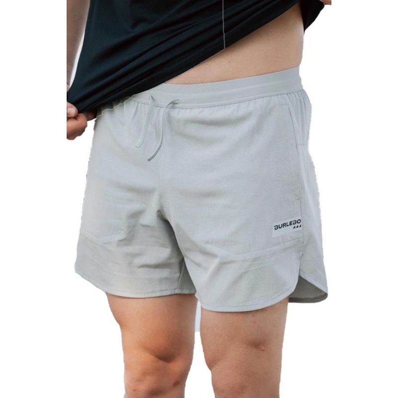 Burlebo Men's Running Shorts With Built-in Liner