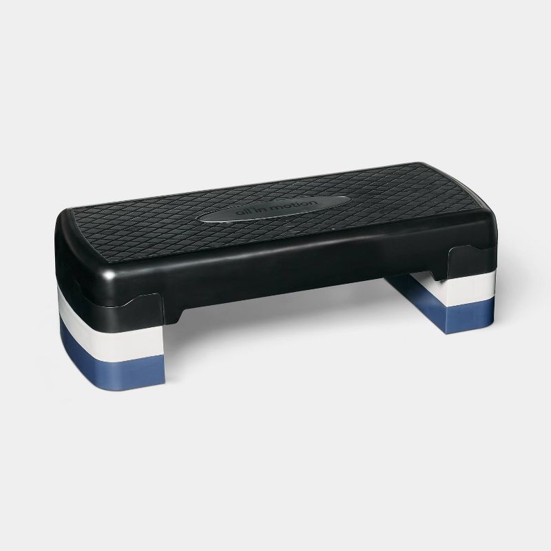 Adjustable 7.6" Step Deck - All In Motion™: Polypropylene, 300lb Capacity, Total Body Workout