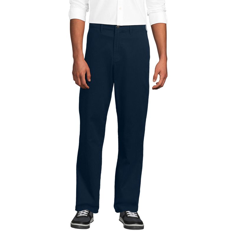 Lands' End Men's Knockabout Classic Fit Chino Pant - 32x32 - Radiant Navy