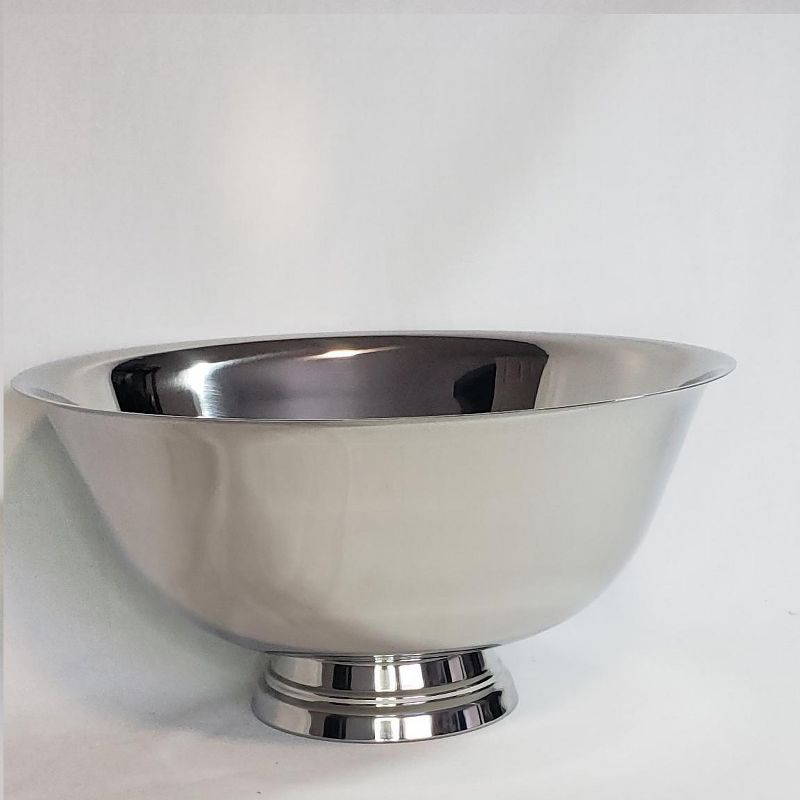 Stainless Steel footed Serving Bowl 11.75"