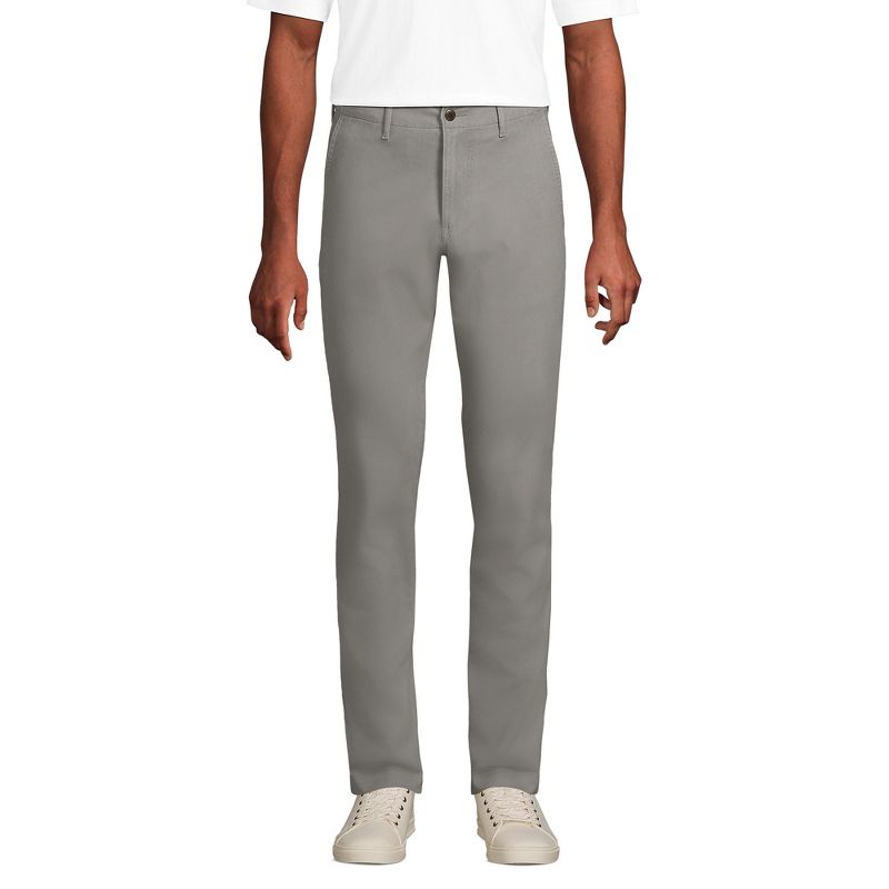 Lands' End Men's Knockabout Slim Fit Chino Pant - 30x30 - Wet Cement