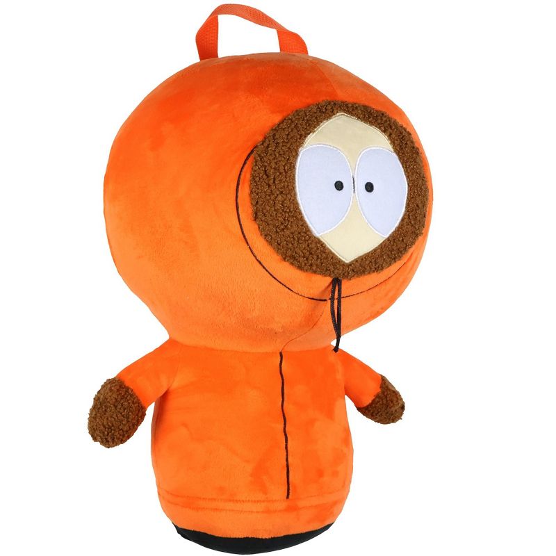 South Park 3D Kenny Velvety Soft Plush Backpack Character Daypack Bag