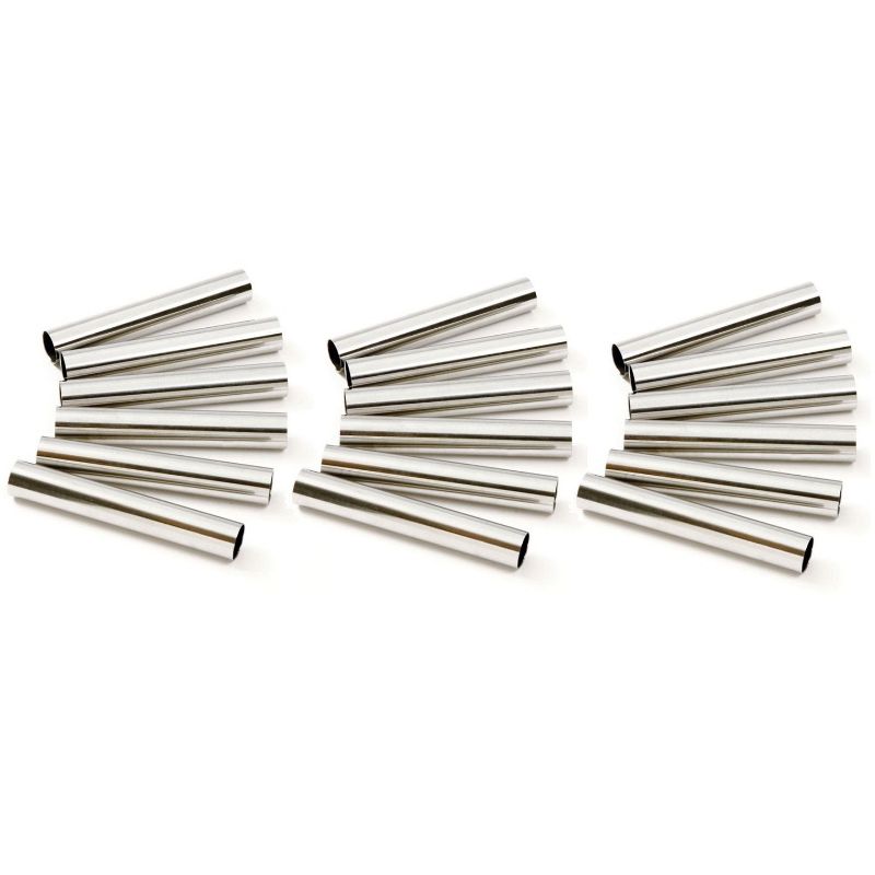 Norpro 6pc Mini Cannoli Pastry Stainless Steel Baking Forms Set 3 Sets