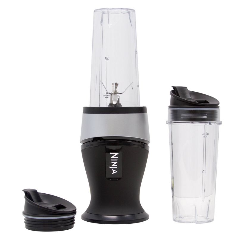 Ninja Fit Single-Serve Blender with Two 16oz Cups - QB3001SS: Personal Smoothie Blender, 700W, BPA-Free, Black