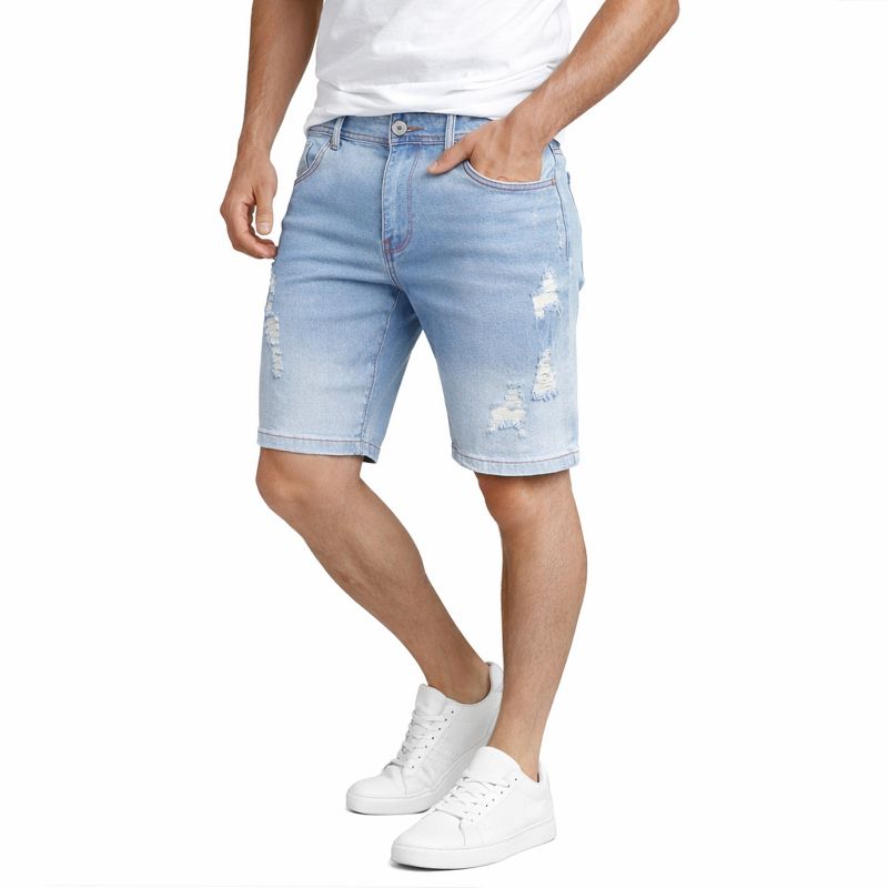 Blu Rock Men's Jean Shorts