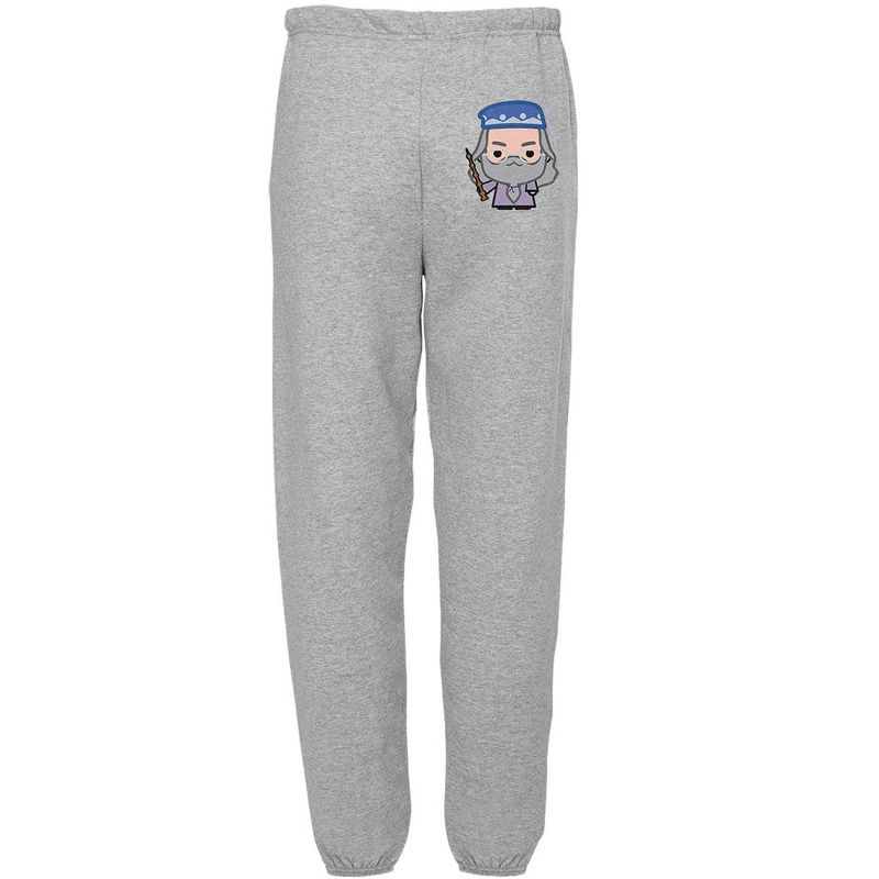 Harry Potter Dumblesore Cute Chibi Character Mens Jogger Sweatpants Athletic Heather Large
