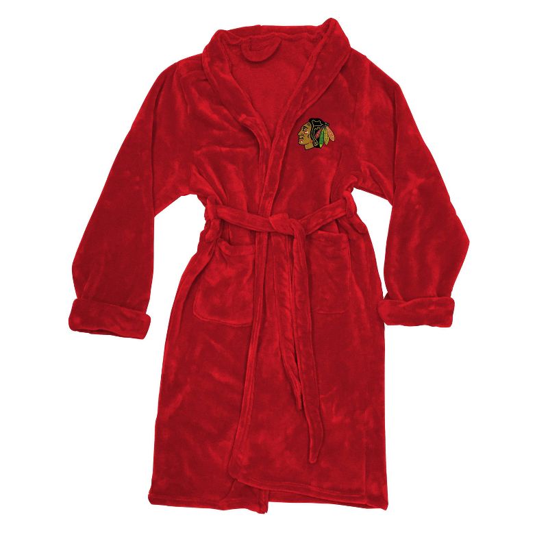NHL Chicago Blackhawks Silk Touch Bathrobe