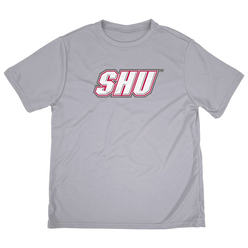Boys' Sacred Heart University Sport T-Shirt Primary Logo Athletic Heather X Small