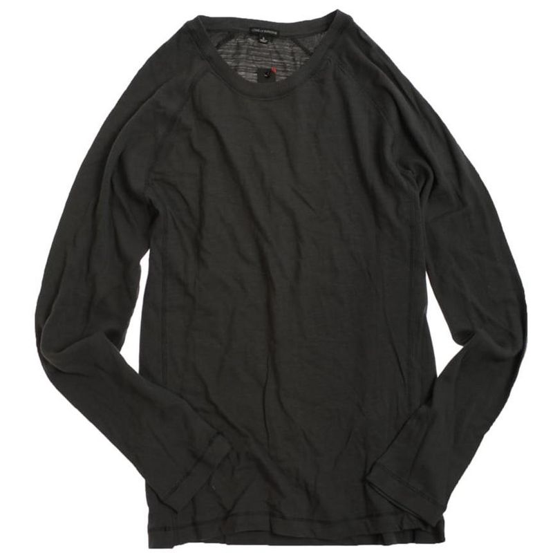 Sons of Intrigue Mens Ribbed Knit Sweater, raven, Large