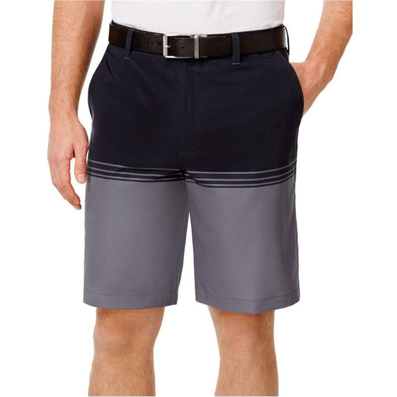 Greg Norman Mens Colorblock Casual Walking Shorts, stretchlimo, 32