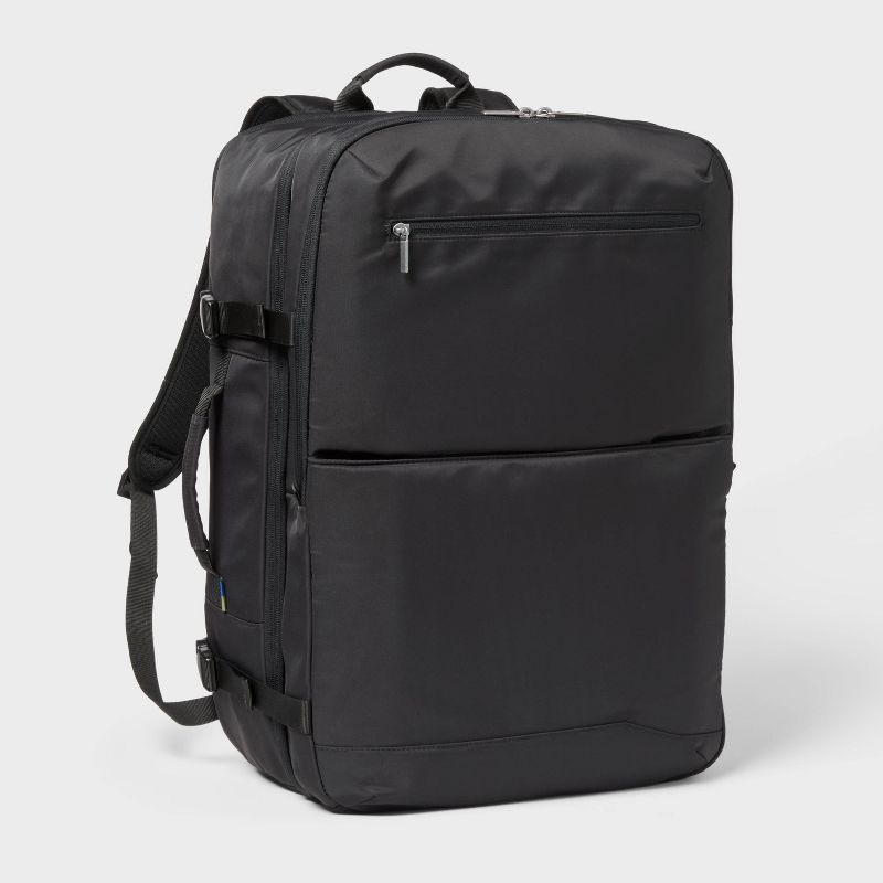 45L Travel Backpack - Open Story™ Black